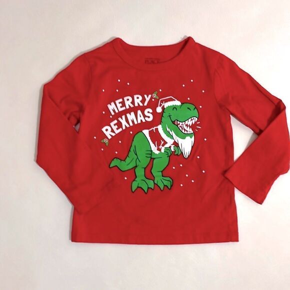The Children’s Place Christmas long sleeve shirt - Picture 1 of 2